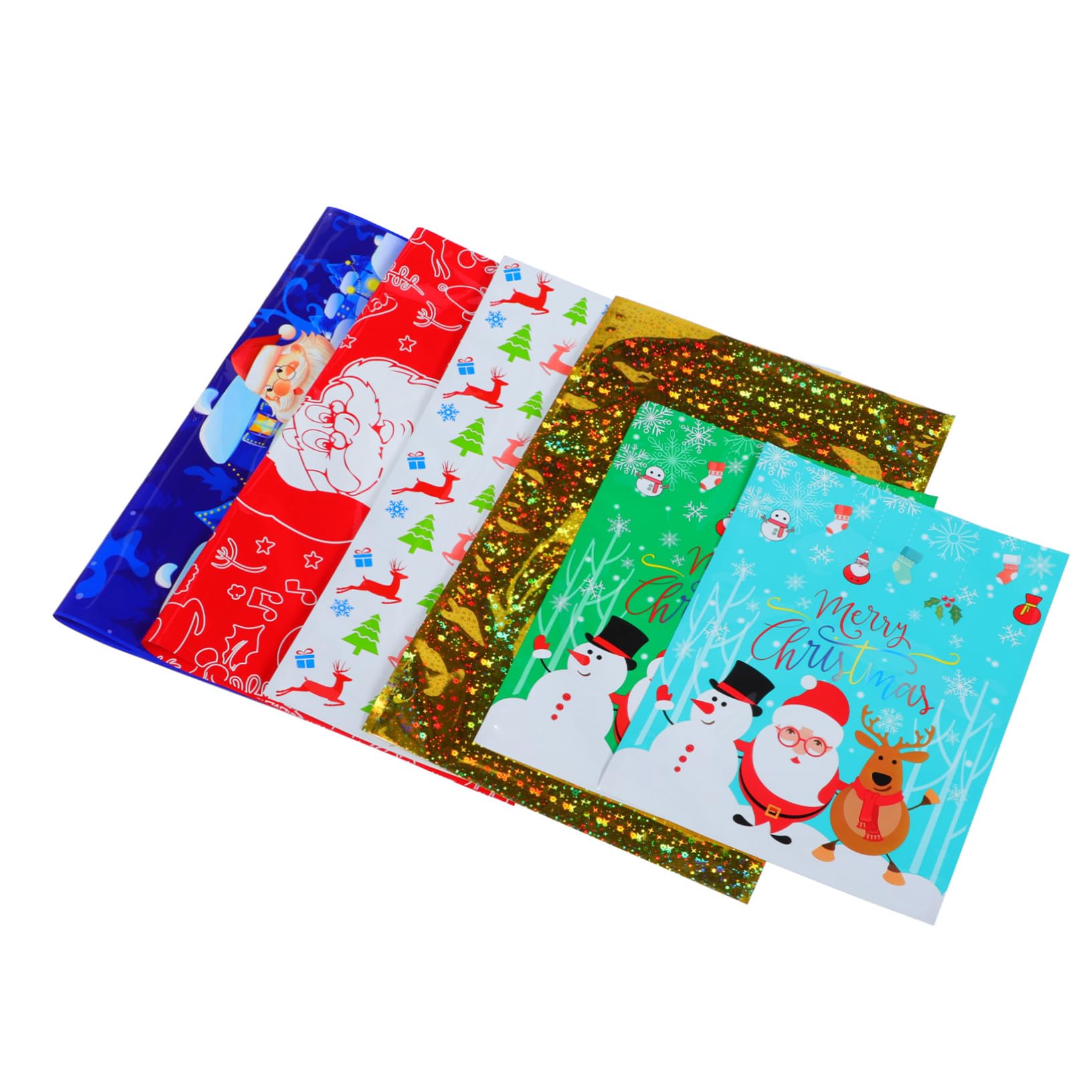 Didiseaon 2 Set Sacchetto di Natale festa di vacanza caramelle natalizie regali sacchetti per cioccolatini natale sacchetti cioccolatini natale sacchetto confetti confetti