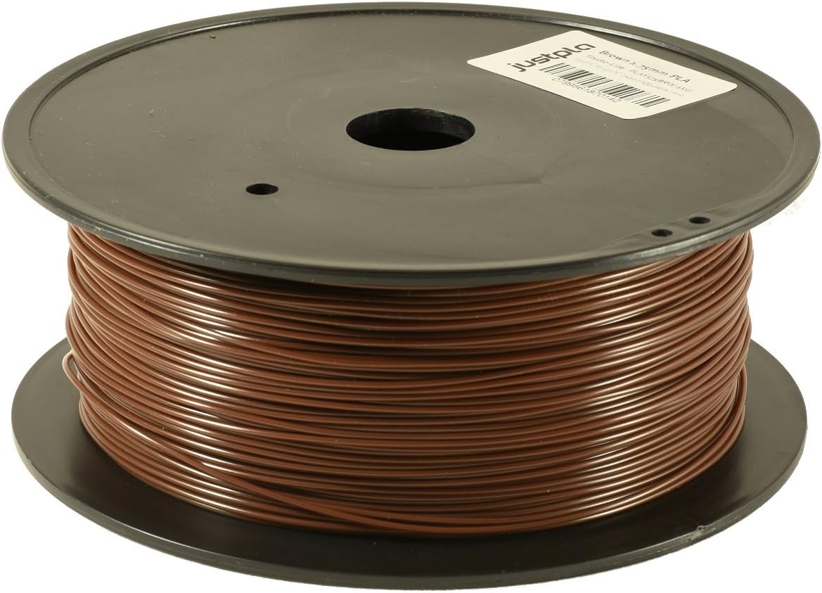 justpla -Studio-Line- Brown 1.75mm PLA Filament for 3D Printers