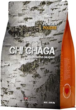 Premium Chaga Mushroom Powder - 8 oz of Authentic 100% Wild Harvested Canadian Chaga Tea