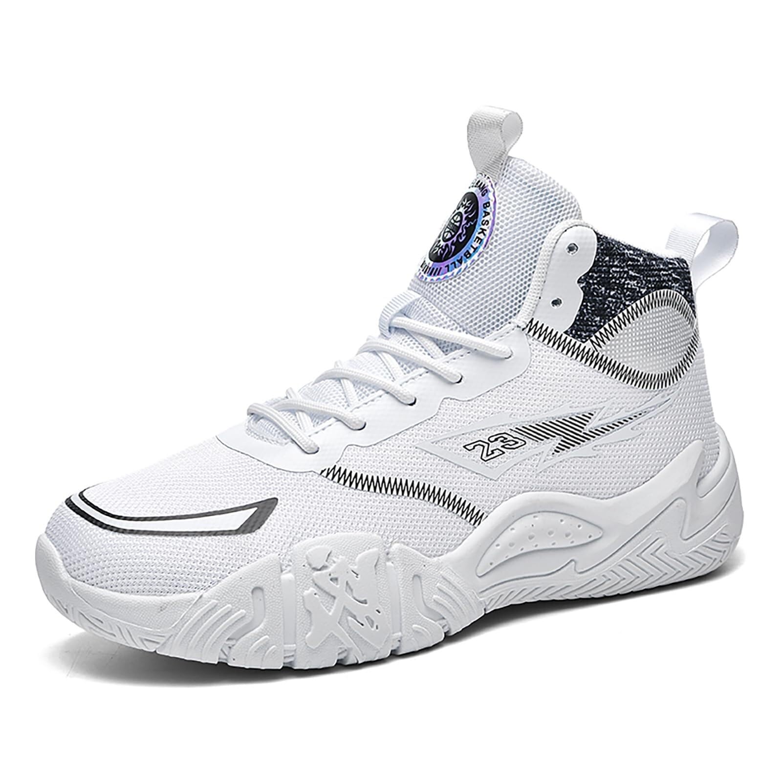 Zapatillas de Baloncesto Unisex Alta Transpirables para Jóvenes