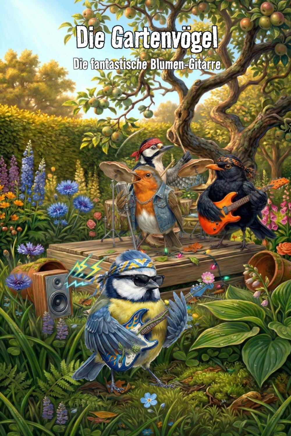 Die Gartenvögel: Die fantastische Blumen-Gitarre