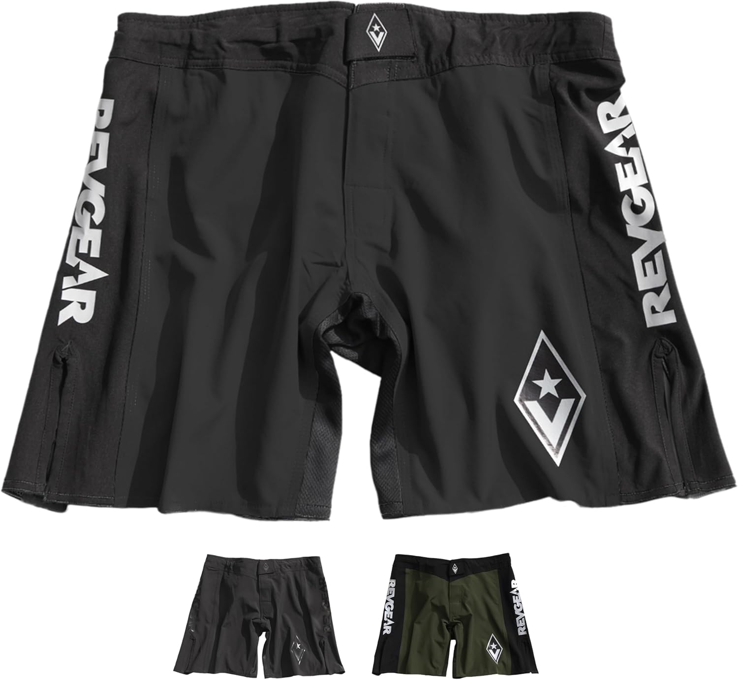 Revgear Stealth 1 Hybrid Shorts for Combat Sports Including MMA, Muay Thai, Boxing, Kickboxing, Krav MAGA and Jiu Jitsu