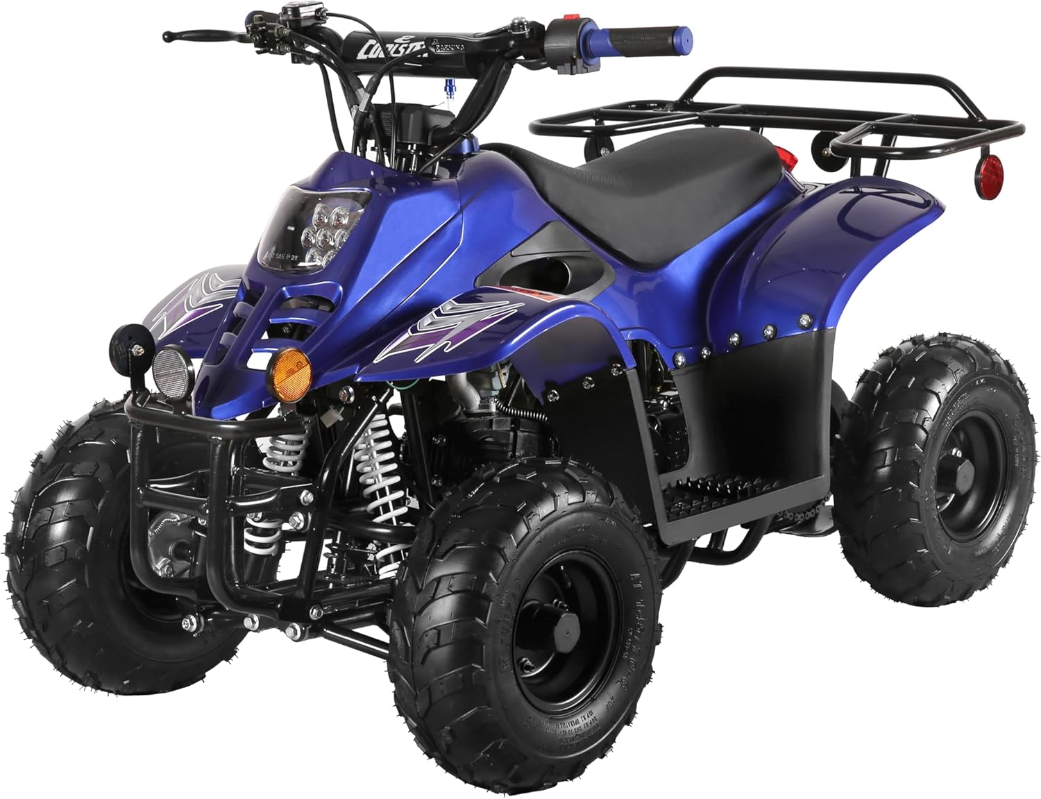 COOLSTER 110CC 4-Stroke Four Wheelers Gas Powered for Adult, Hydraulic Disc Brakes, Independent Suspension, 150 lbs Maximum Load