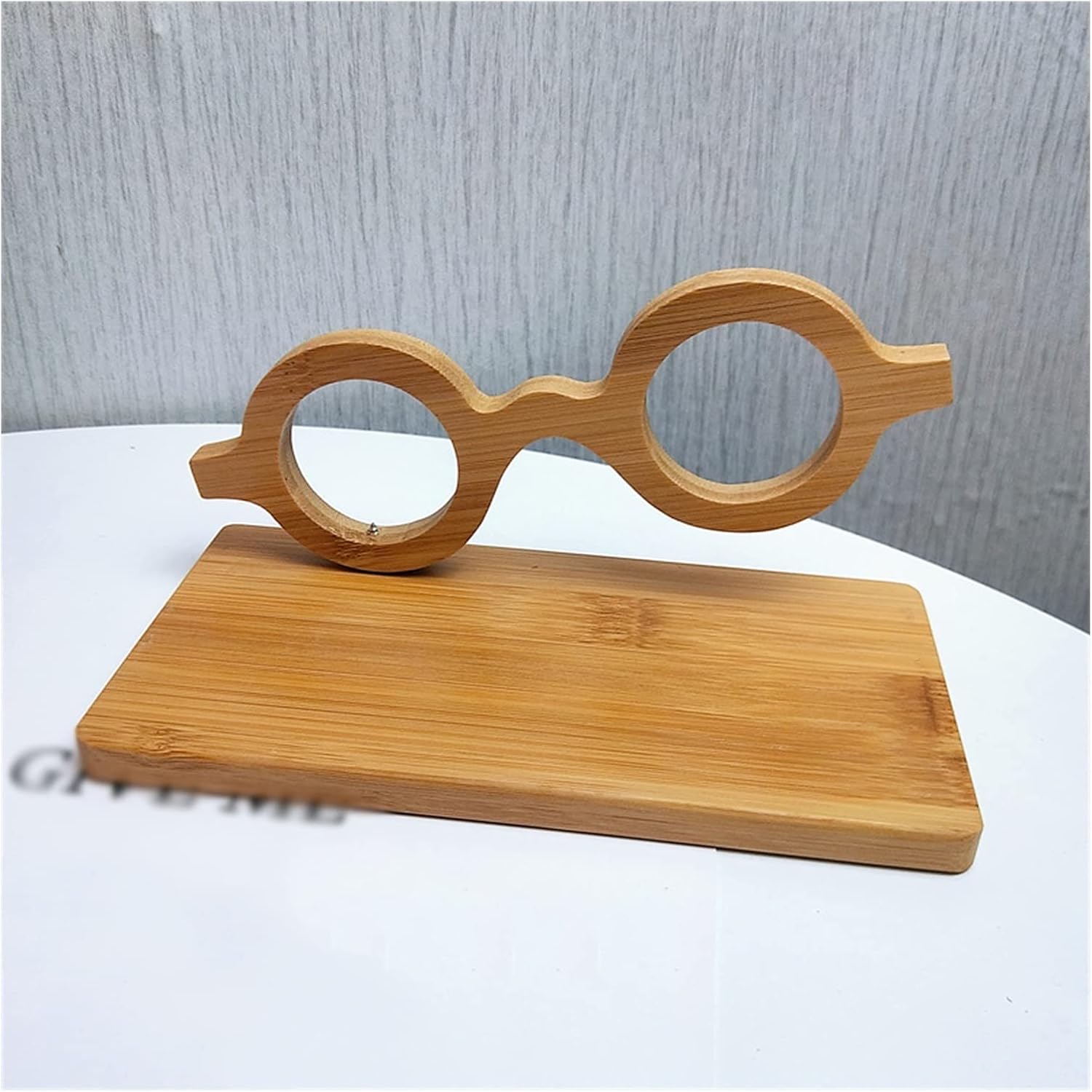 Glasses Frame Creative Glasses Display Rack Sunglasses Display Stand Organizer Glasses Rack Wood Display Stand (Color : 3) (1)