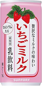 苺みるく Amazon.co.jp: サントリー いちごミルク 190g×30本 : 食品・飲料