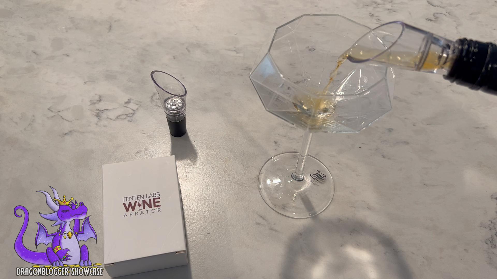 Watch Showcasing TenTen Labs Wine Aerator Pourer on Amazon Live