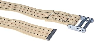 US Cargo Control Piano Moving Strap - Made from Cotton Webbing with A Slide Roller Buckle - 2 Inch Wide by 15 Feet Long, Case of 16