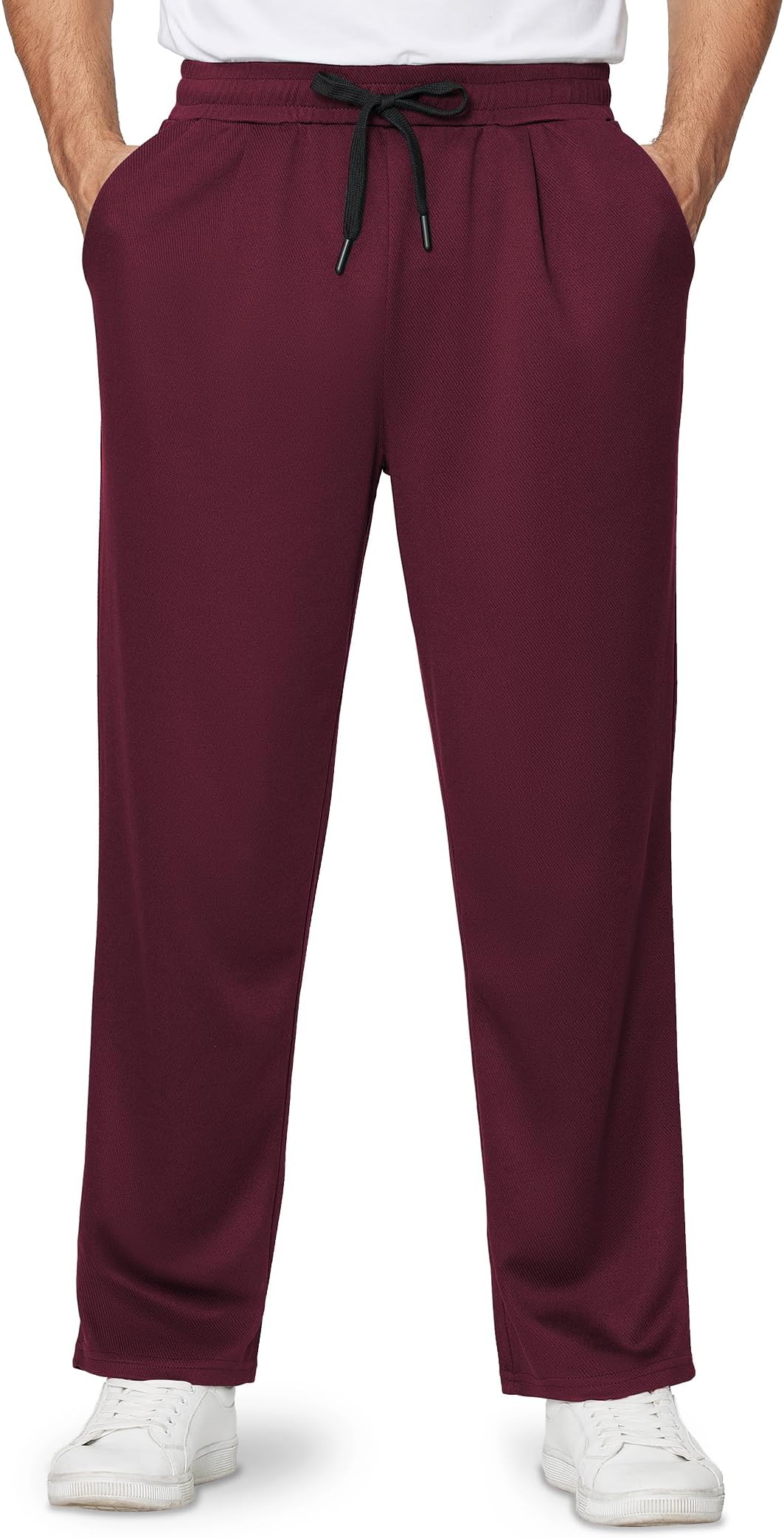 adidas red sweatpants men