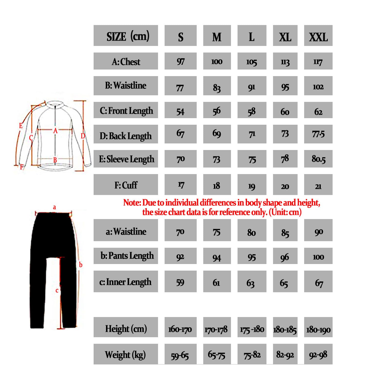 Maglia Ciclismo Uomo Manica Lunga Abbigliamento ciclismo Set Completo Ciclismo Tuta Bici Uomo MTB