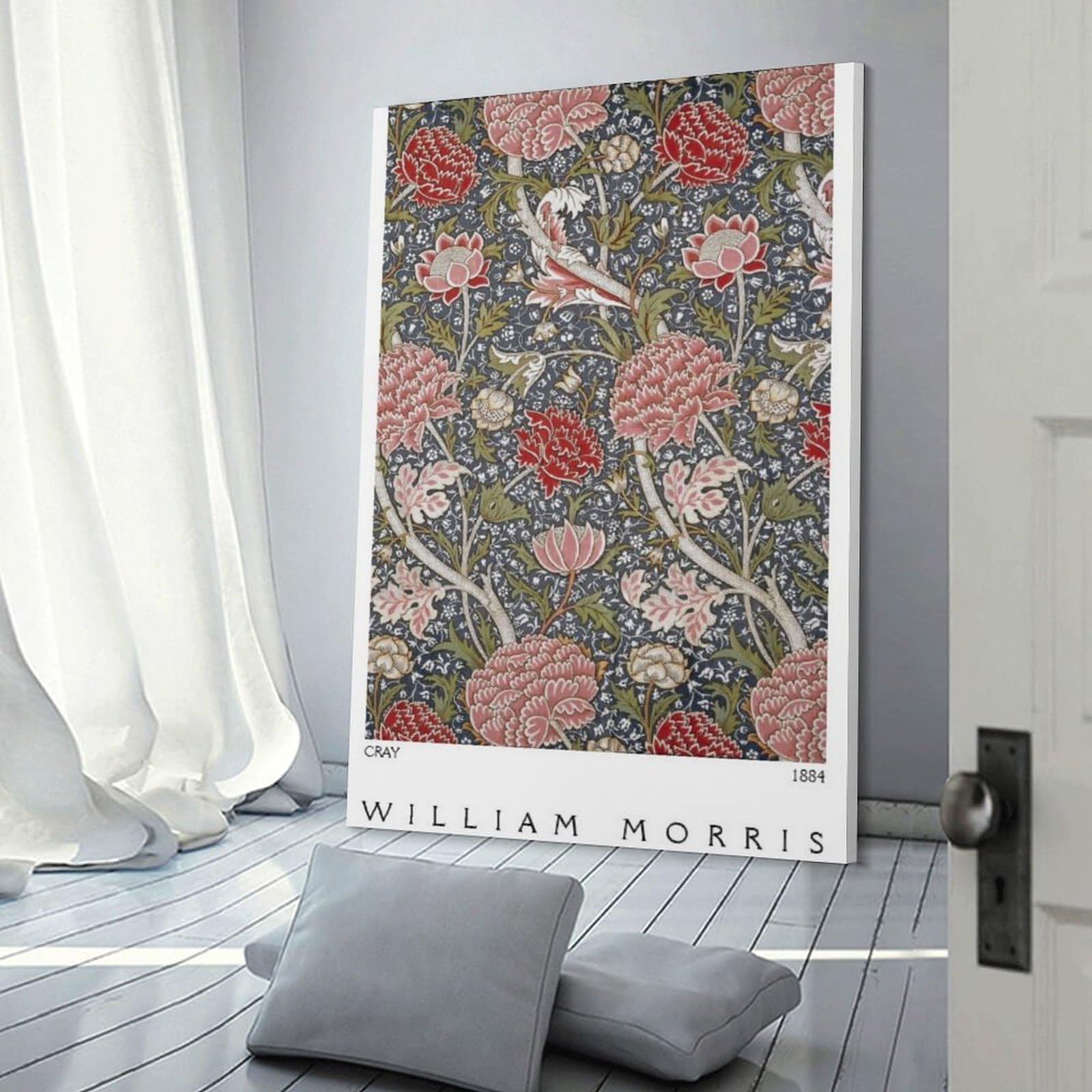 Amazon.co.jp: クレイテキスタイルパターンウィリアムモリス 30x45cm