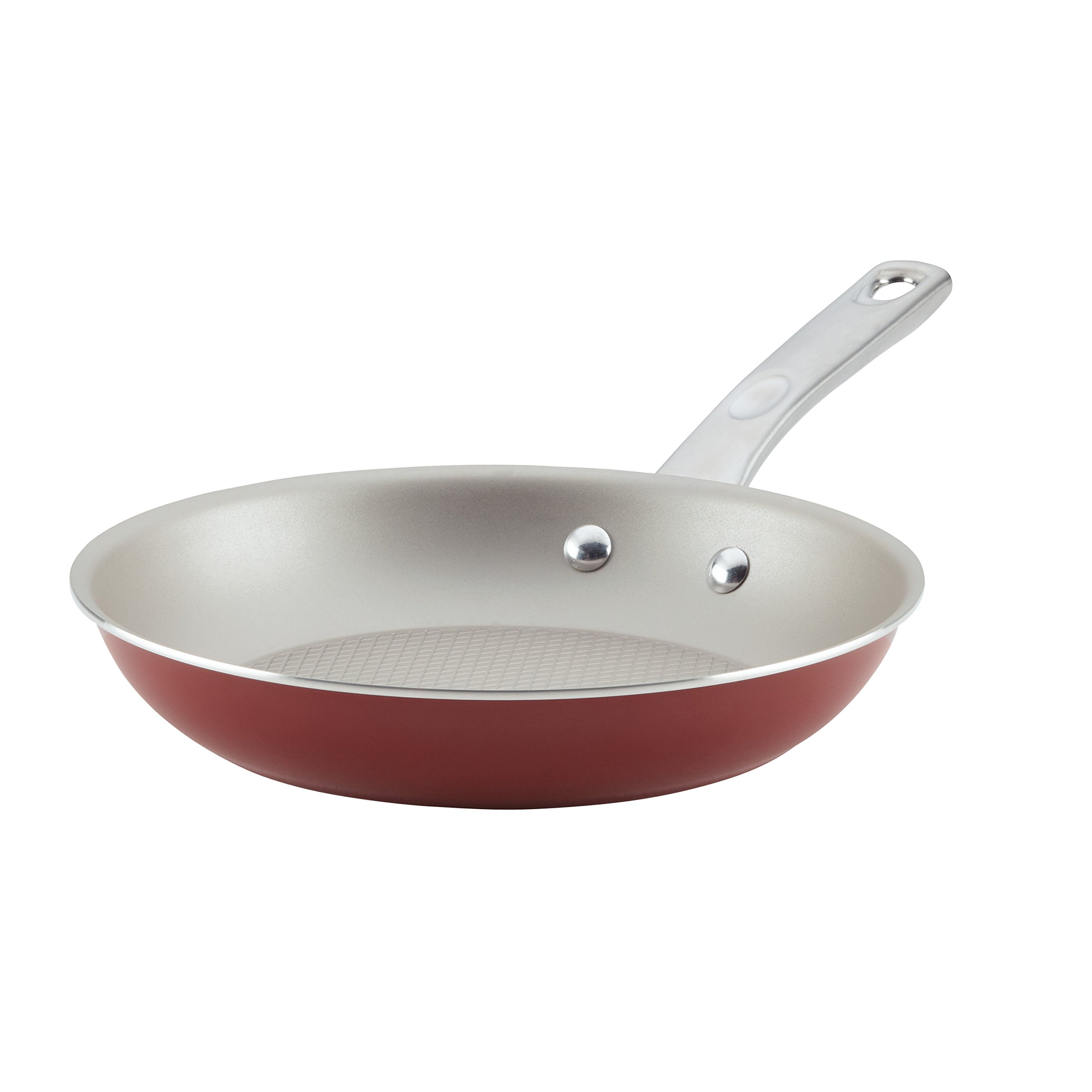 Ayesha Curry Home Collection Nonstick Frying Pan / Fry Pan / Skillet - 9.25 Inch, Red