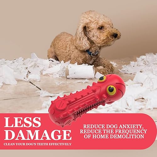 Miniatura 4 de ZIKATON Juguetes chirriantes para perros masticadores agresivos, juguetes duraderos para perros de raza grande y media, juguetes para perros,