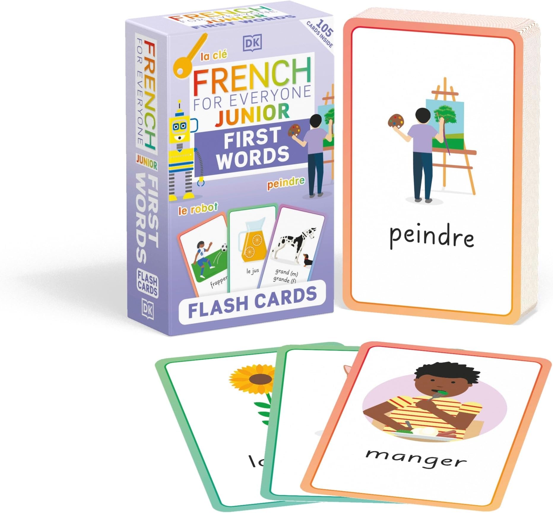 French for Everyone Junior First Words Flash Cards