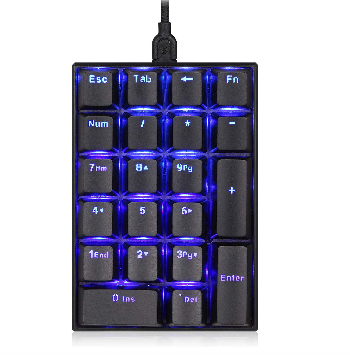 Buy MOTOSPEED Mechanical Numeric Keypad Wired 21 Keys Mini Numpad