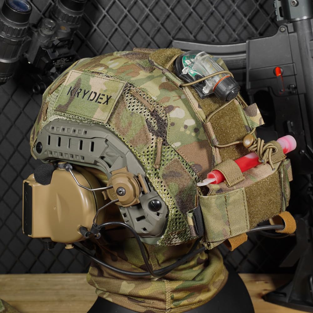 Copertura per casco tattico Fast Taglia M L XL Casco Maritime Airsoft Paintball Casco