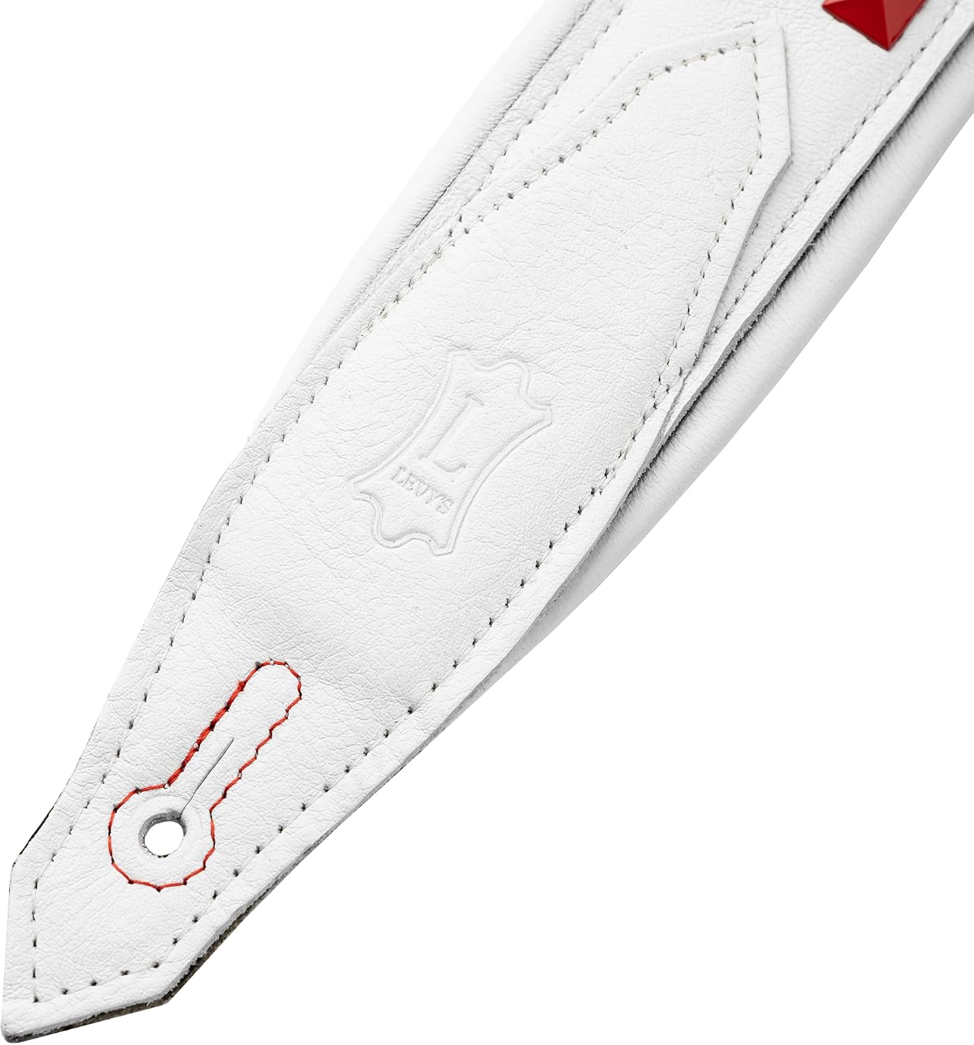 Levy's Leathers 2.5" Wide Rebel Leathers Series Genuine Leather Guitar Strap