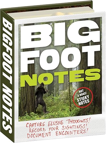 Miniatura 1 de Bigfoot Notes - El clásico libro de notas adhesivas Cryptid