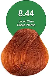 Acquaflora 8.44 Louro Claro Cobre Intenso Coloracao Creme Permanente Vegana