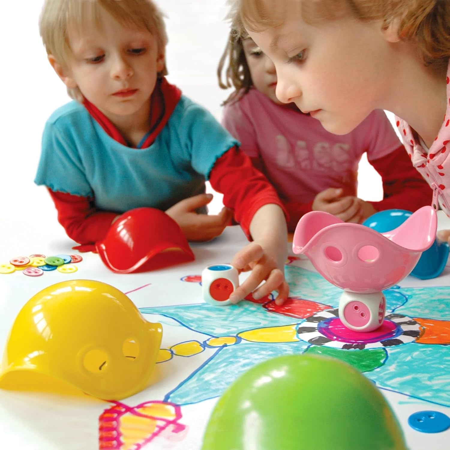 Fat Brain Toys Bilibo Game Box by MOLUK - Open-Ended Boardgame Set for Kids 3+