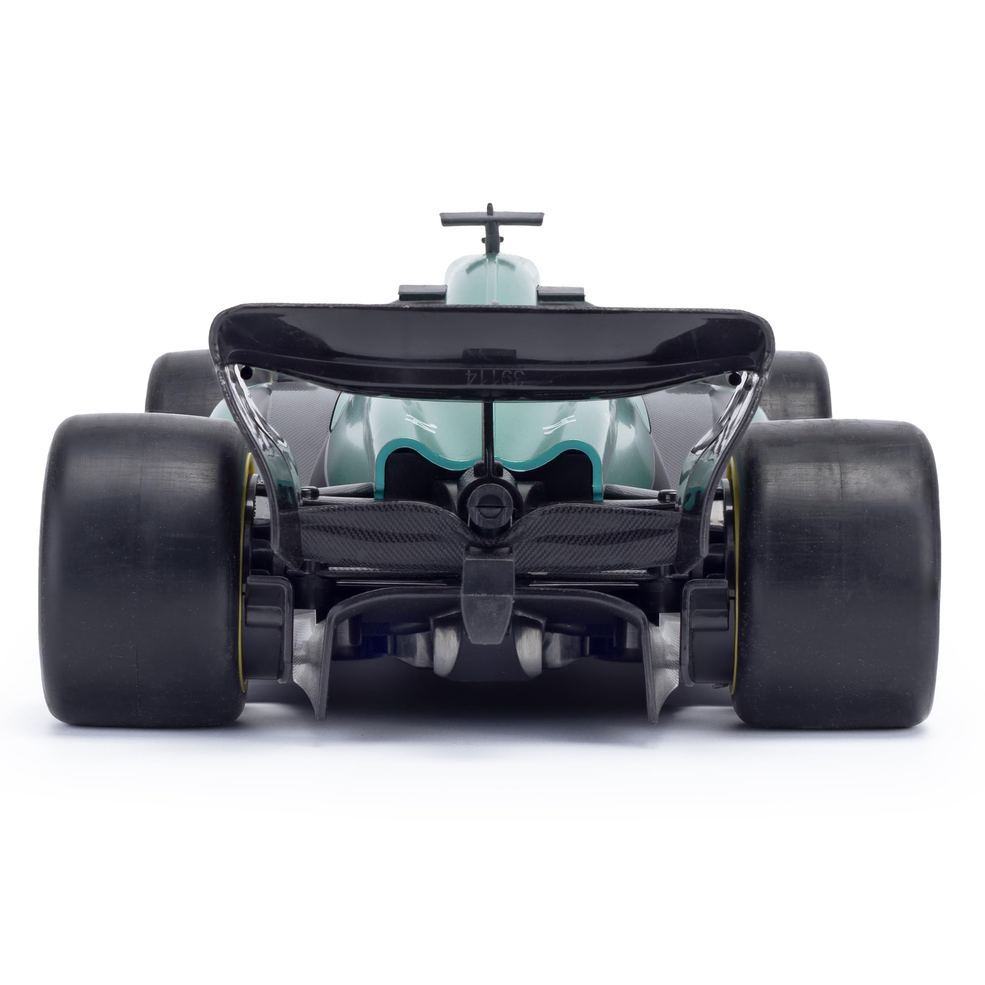 Aston Martin F1 - Coche teledirigido AMR22 (Escala 1:14) – Mando a Distancia de 2,4 GHz – Modelo de Coche de Carreras de Aston Martín – Conductor: Fernando Alonso & Lance Stroll – Fórmula 1