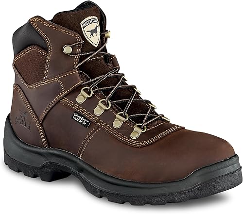 Miniatura 4 de Irish Setter, Ely, para hombre, 6", impermeable, punta suave, bota de trabajo, marrón