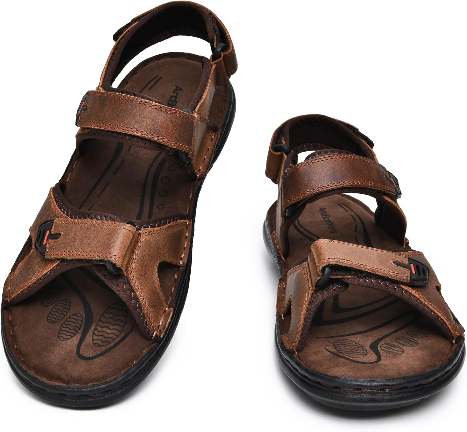 ArcBrothers Men's Sandals Non-slip Water Sandals Comfortable Sport Sandals Open Toe Casual Beach Sandals - Image 9