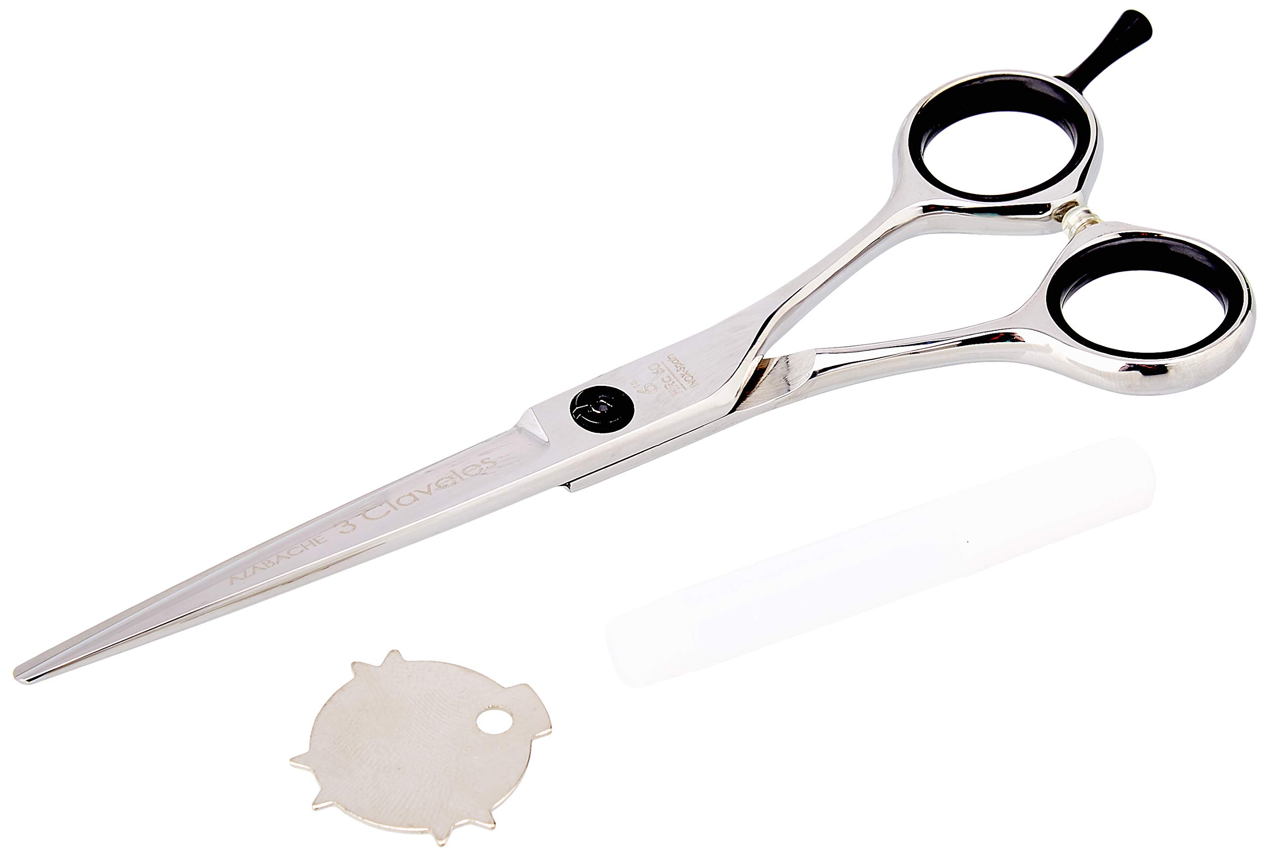 3 Claveles Azbache 6" Hairdressing Scissors