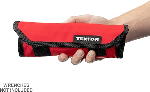Miniatura 4 de TEKTON Funda para llave de cabeza angular de 12 herramientas (rojo, 0.315-0.748 in) | OTP21201 | Fabricado en Estados Unidos