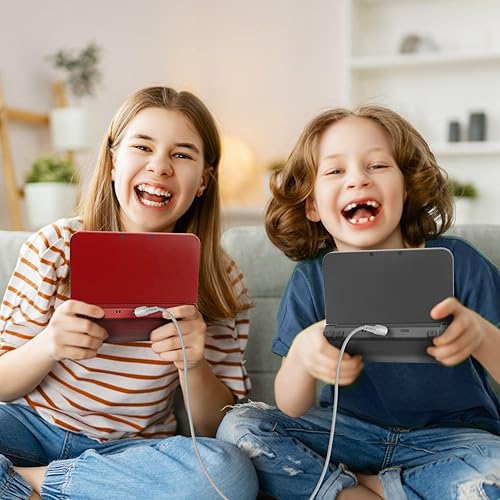 Miniatura 7 de TNP - Cargador 3DS, adaptador de corriente alterna, fuente de alimentación, cable de carga de batería de viaje, kit de accesorios de repuesto para