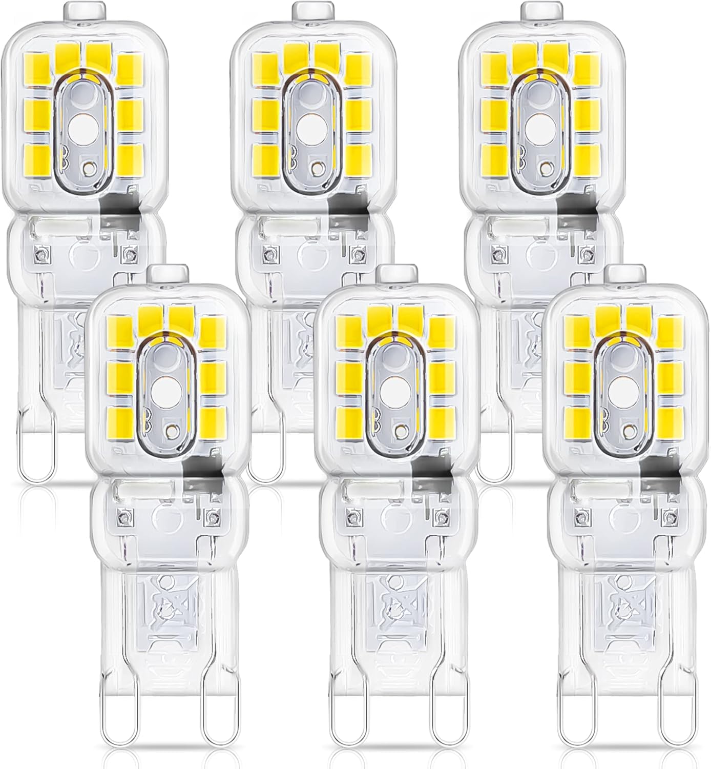 PURSNIC G9 Led Bulb 3W, G9 Led Light Bulb (33W Halogen Equivalent