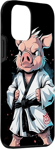 Miniatura 3 de iPhone 12 mini Karate Pig Taekwondo Martial Arts Fighter Case
