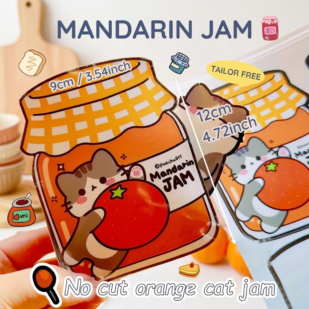 DIY Paper Quiet Book - Orange Jam Theme -4