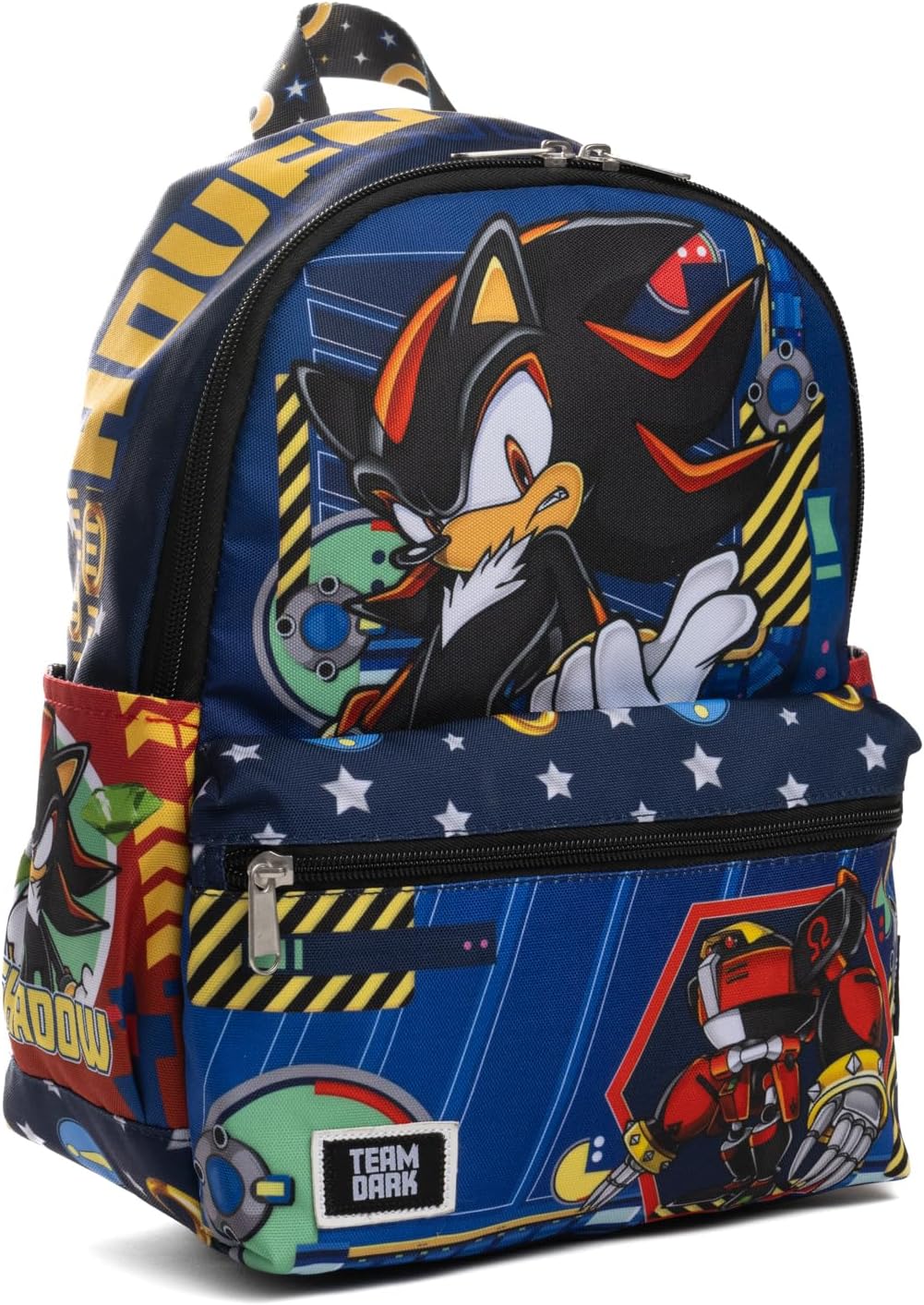 Sega Sonic Shadow Team Dark 13" Deluxe Nylon Mini Backpack - Image 3