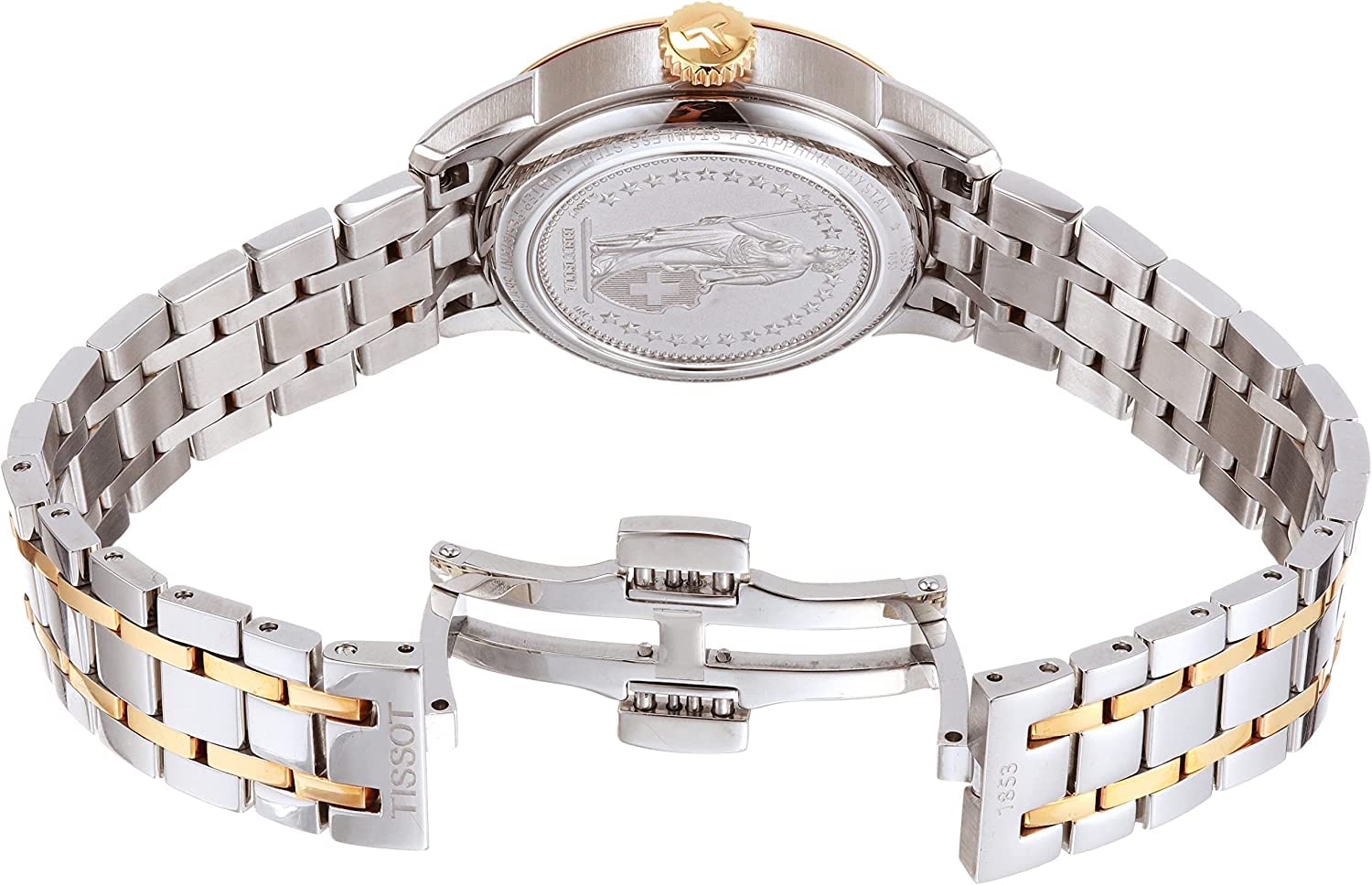 Tissot Montre Automatique Analogique pour Femmes Chemin des Tourelles