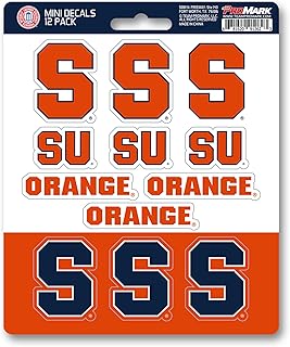 FANMATS NCAA Unisex-Youth Decal Set Mini 12 Pack