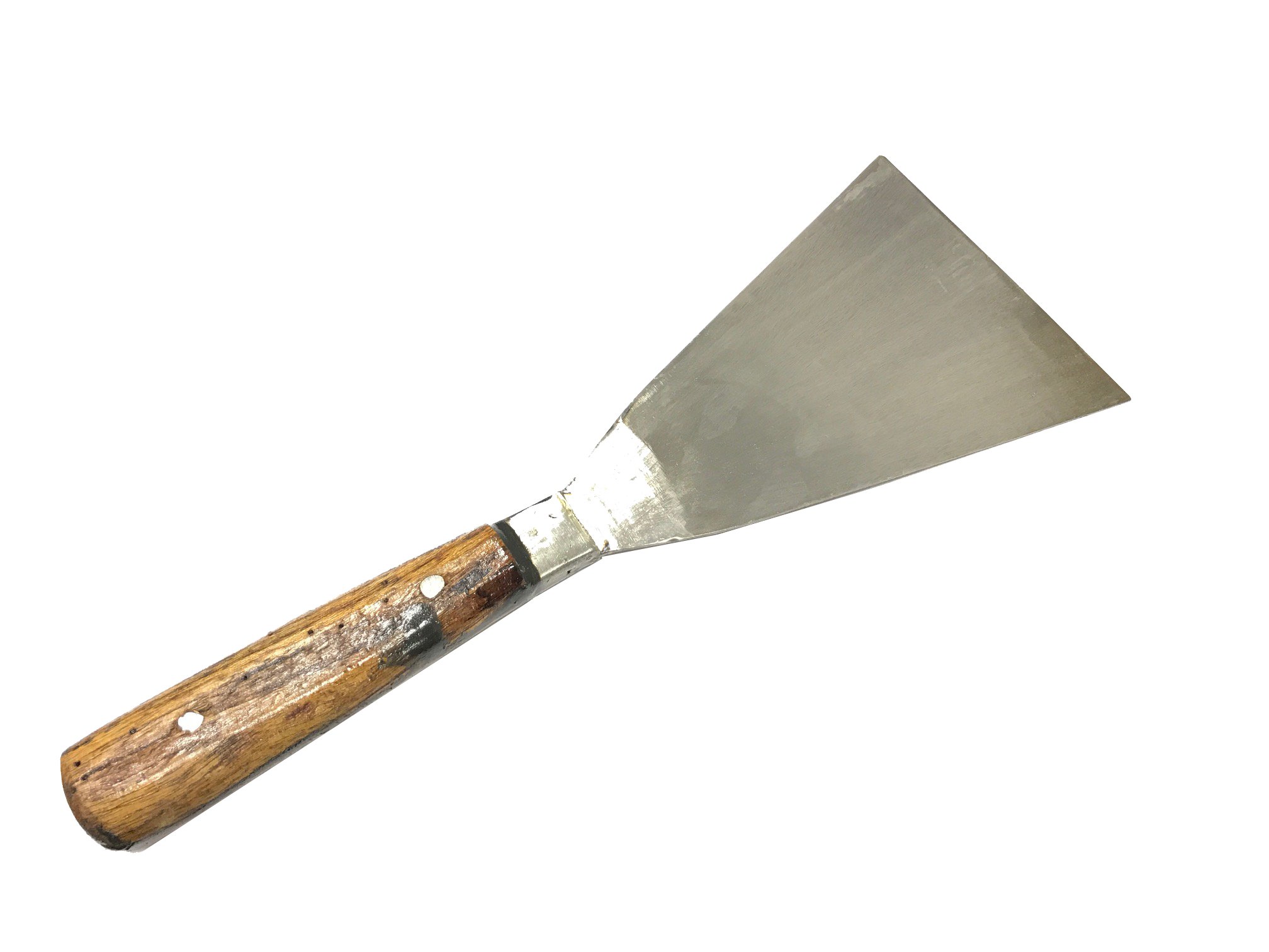 Ink Mixing Knife Metal with Wooden Handle 4