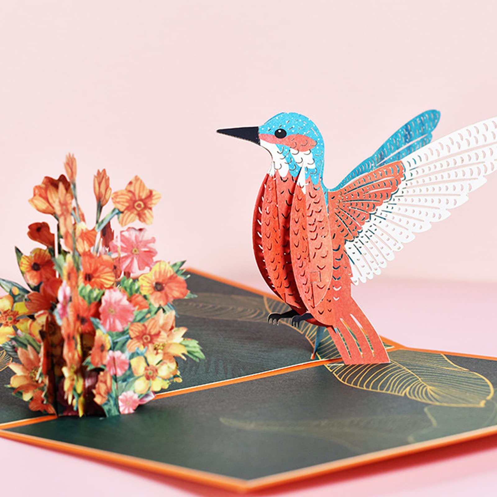 Amazon.com : Wantp Lovely Hummingbird Pop Up Card 3D Greeting Card for  Mother's Day Valentine's Day Important Anniversaries Best Gift for Mother  Wife Girl Friend or Secret Crush Valentine's Day & Mother's