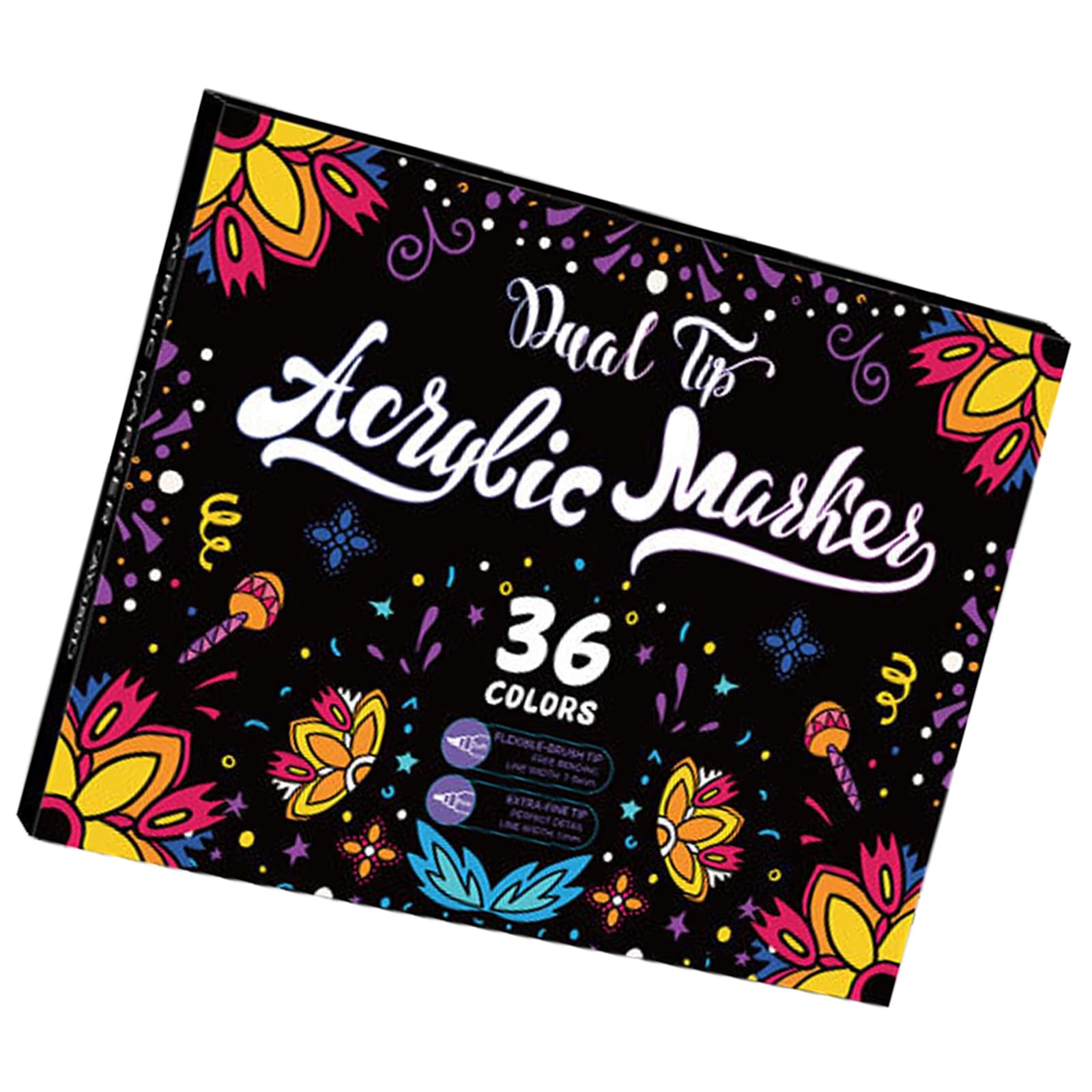 Marker Set, praktischer Aufbewahrungskoffer, 36 colors