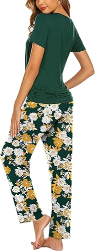 Miniatura 5 de Ekouaer Pijamas de lactancia para mujer, pijamas de lactancia materna, ropa de dormir suave, posparto, ropa de embarazo