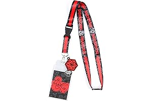 Bioworld Dungeons and Dragons Logo Lanyard
