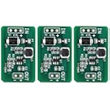 QEBIDUM DC DC Boost Converter, 0.9V-3V to 3.3V, 0.9V-4.5V to 5V Synchronous Switching Regulator Mini DIY Adjustable Ultra Low Voltage Step Up Booster Converter Board Module for Arduino (3 Packs)