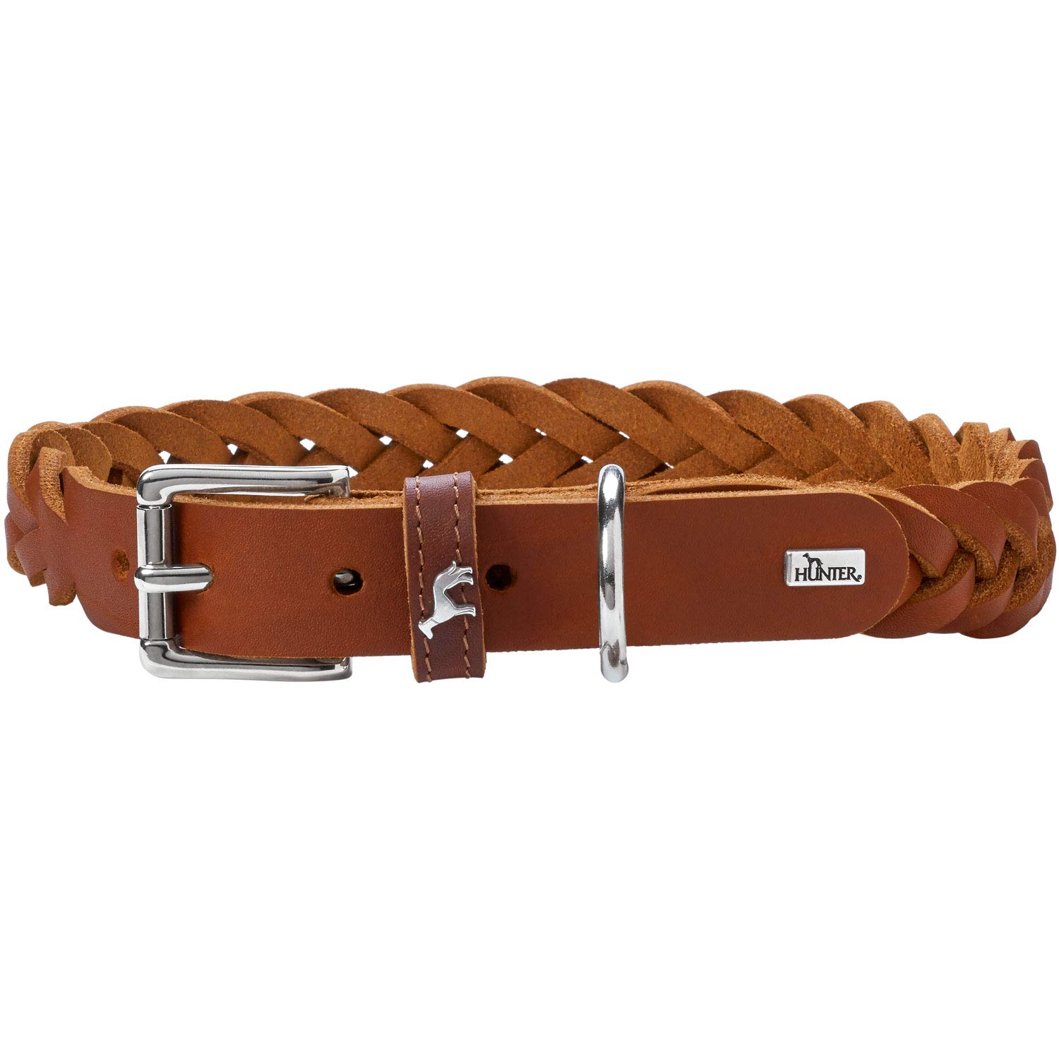 Hunter - Solid Collar Special Education 33-38Cm Cognac