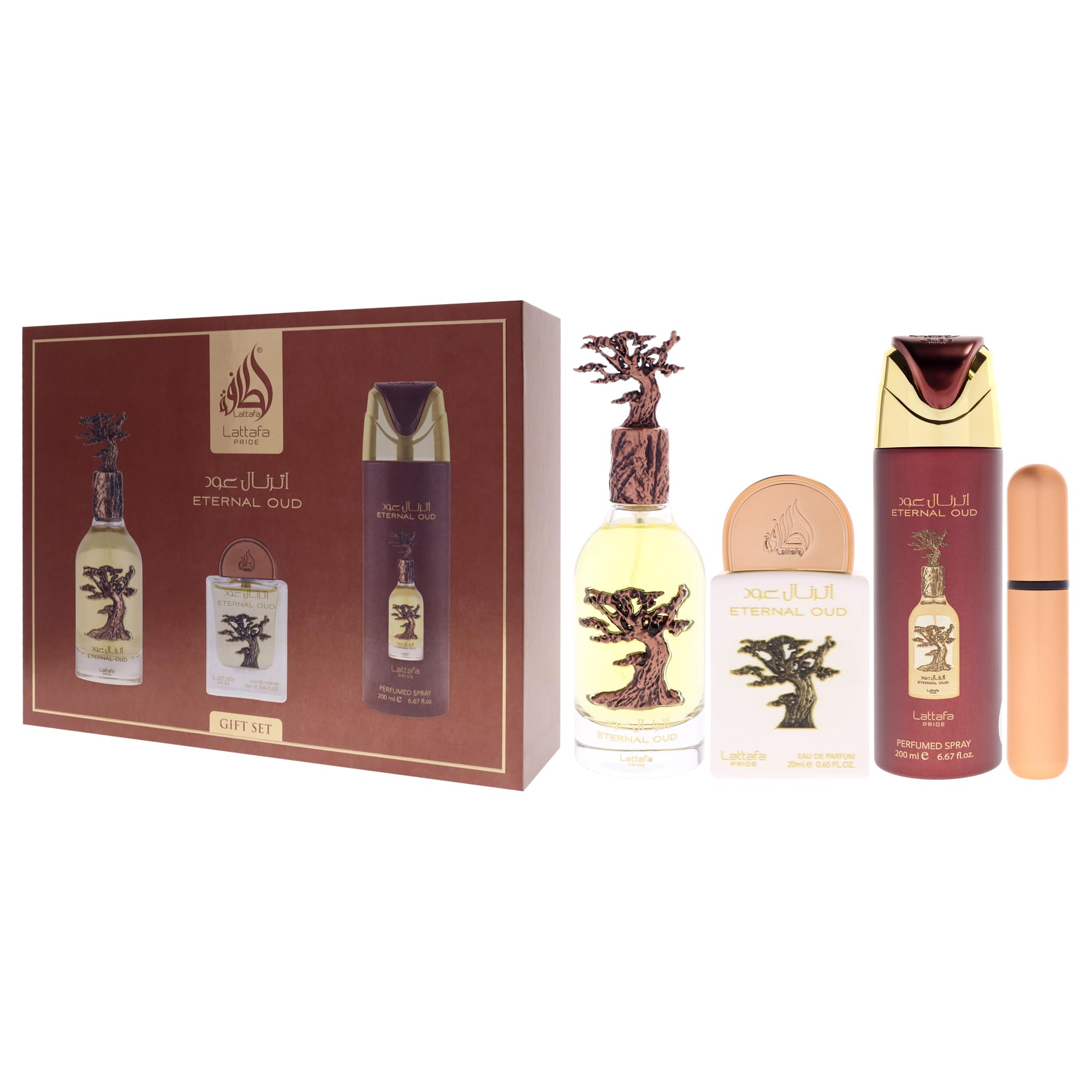 Lattafa Eternal Oud - Set de 3 piezas