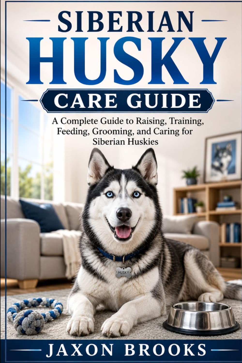 SIBERIAN HUSKY CARE GUIDE: A Complete Guide to Raising, Training, Feeding, Grooming, and Caring for Siberian Huskies