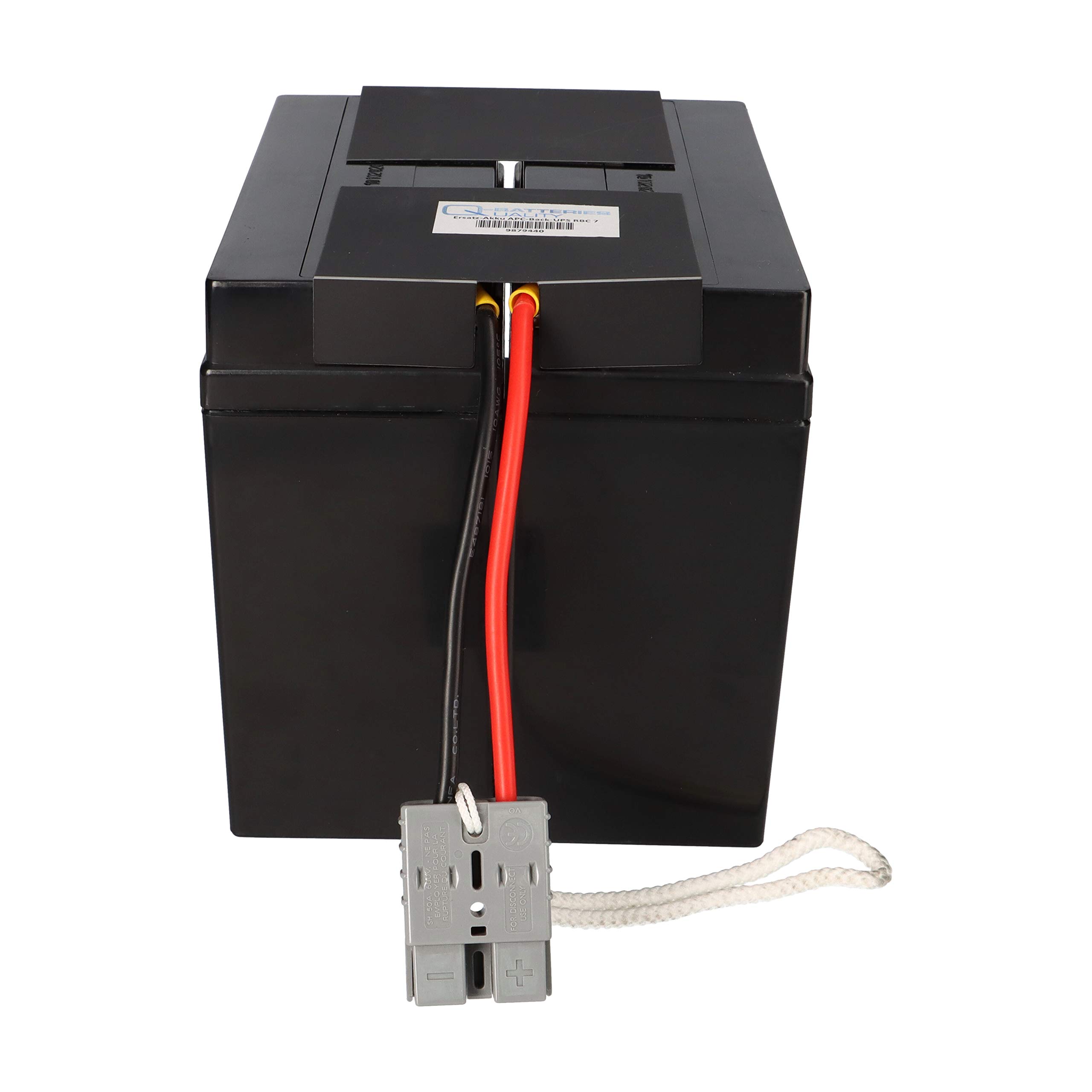 WSB Batteria compatibile UPS RBC 7 RBC7 SMT1500I SUA1500I DLA1500I SU1400I SU1400INET SU1400IBX120, SUVS1400I SU700XLI SUA750XLI SU700XLINET SU1000XLI 1000XL. I BP1400I DL1400I AKKUman Edition
