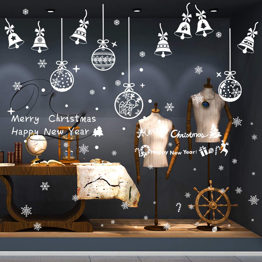 Window Stickers Clings Decal Christmas Thanksgiving Decorations Ornaments Party Supplies