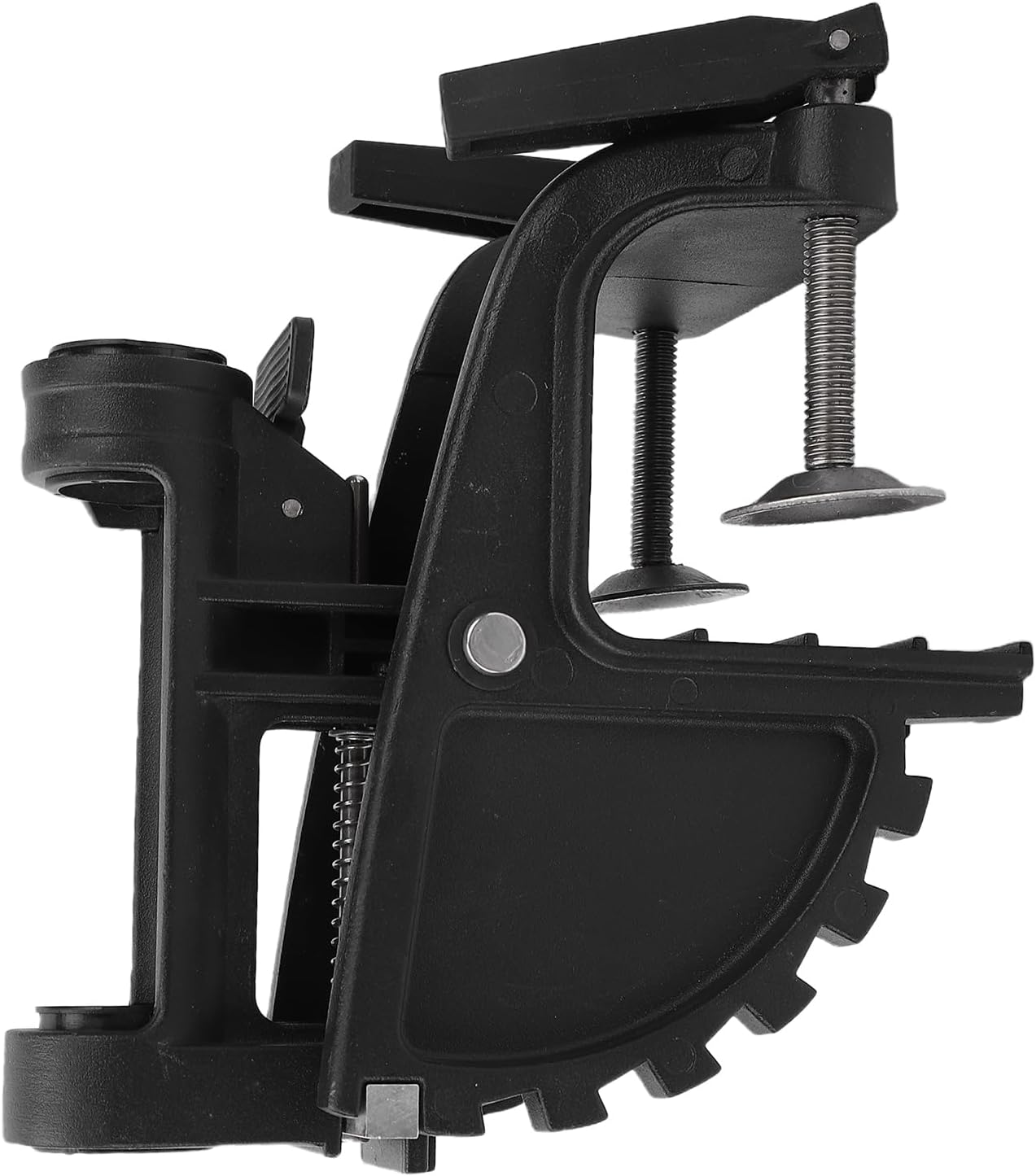 Keenso Electric Thruster Bracket, Dual Locking Structure with Spring and Knob Mechanism, Multi Joint Design for Angle Adjustments, No Drilling Required, Water Proof Impact Proof, for