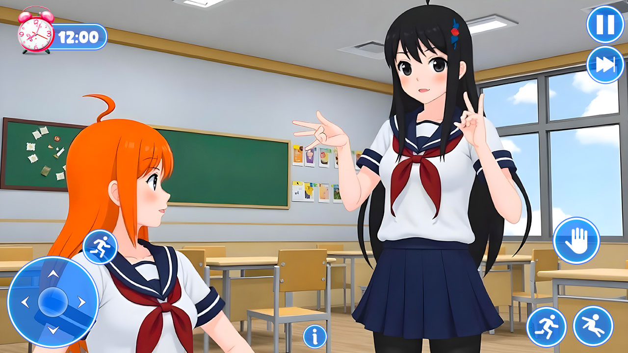 Anime High School Teacher Japanese Girl Life Simulator 3D - App on the ...