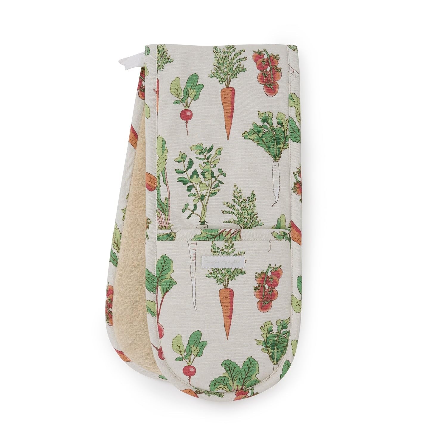 Sophie Allport Multicolour Garden Vegetables Double Oven Glove