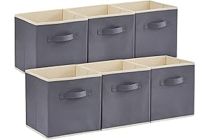 Lifewit Collapsible Storage Cubes 11 Inch Foldable Baskets for Cube Storage